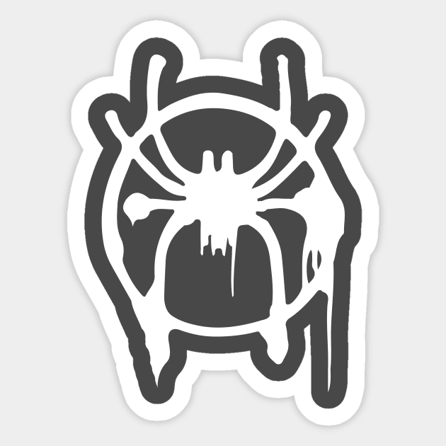 Spider Sticker by Madhav